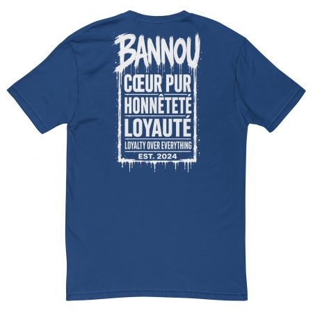 BANNOU Legacy Tee – Honnêteté & Loyauté Edition