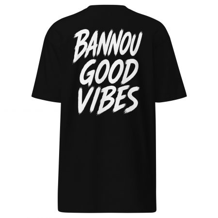 BANNOU Good Vibes Tee – Positive Lifestyle Edition