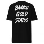BANNOU Gold Status Tee – Elite Lifestyle Collection