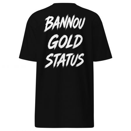 BANNOU Gold Status Tee – Elite Lifestyle Collection