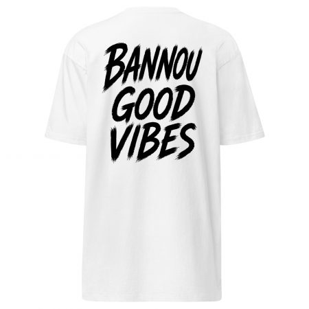 BANNOU Good Vibes Tee – Positive Lifestyle Edition