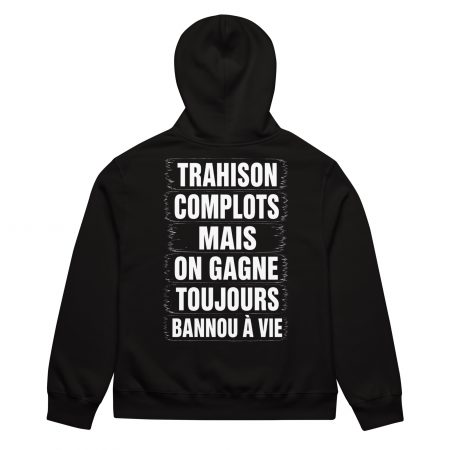 Hoodie BANNOU Oversize – Édition Premium Heavyweight