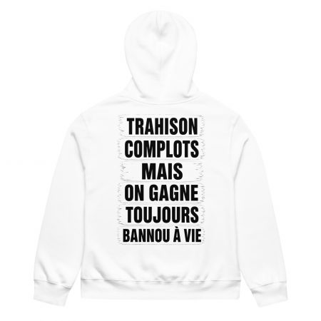 Hoodie BANNOU Oversize – Édition Premium Heavyweight