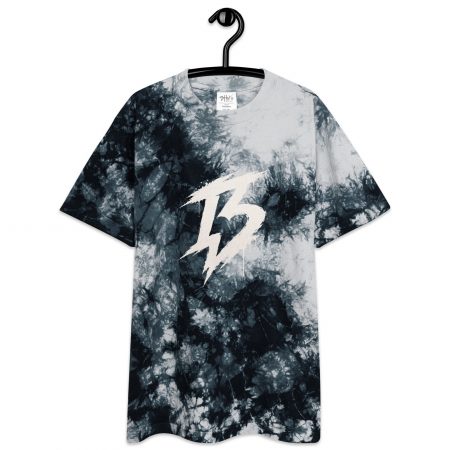 BANNOU TS Shadow Storm – Premium Oversized Tie-Dye Tee