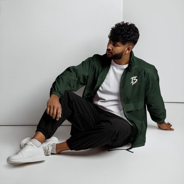 unisex-basic-windbreaker-forest-green-front-6a6ca1625f7a3.jpg